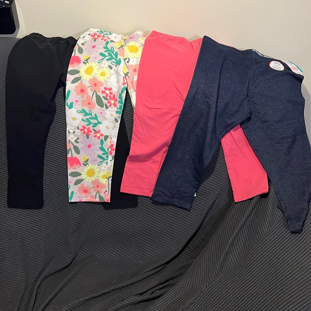 Girls capri stretch pants